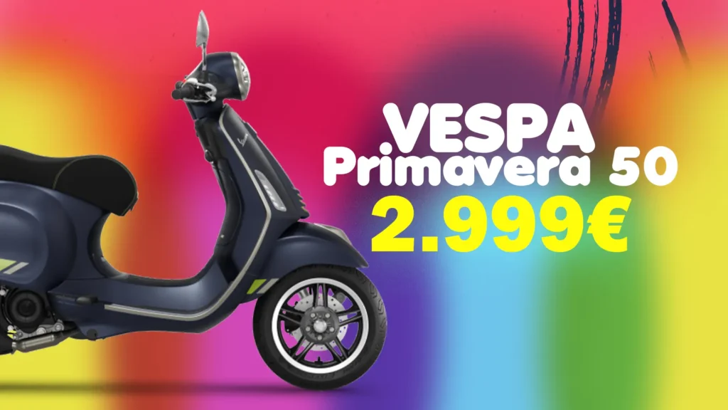 Tienes la increíble oportunidad de llevarte una magnífica Vespa 50 desde 2.999€ ¿A qué esperas?