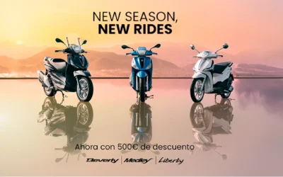 NEW SEASON, NEWS RIDES – PIAGGIO