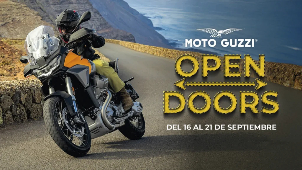 El próximo 16 - 21 de septiembre ven a tu concesionario Dos Ruedas más cercano para probar una increíble Moto Guzzi y descubre increíbles promociones