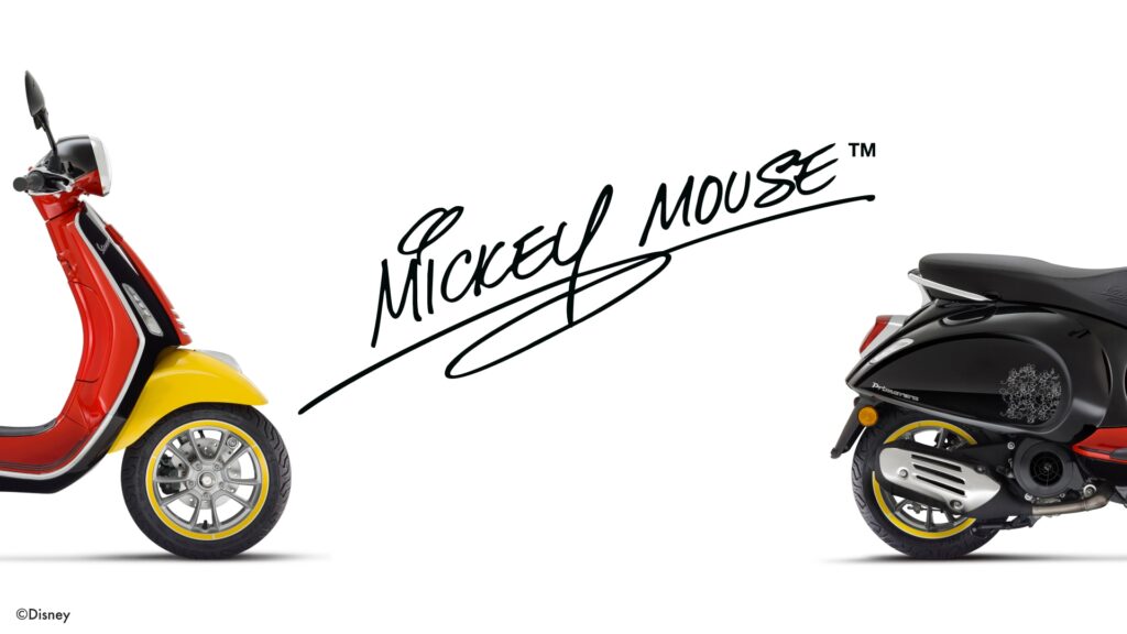 vespa mickey mouse