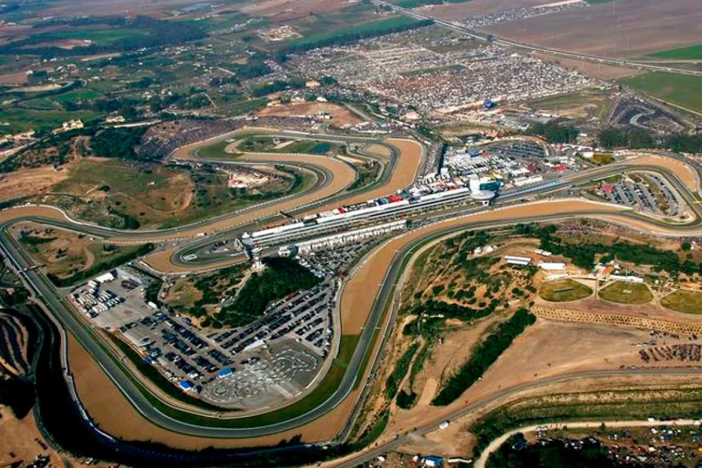 Trazado circuito de Jerez 