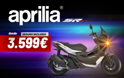 Aprilia SR GT 125 ABS con Seguro incluido